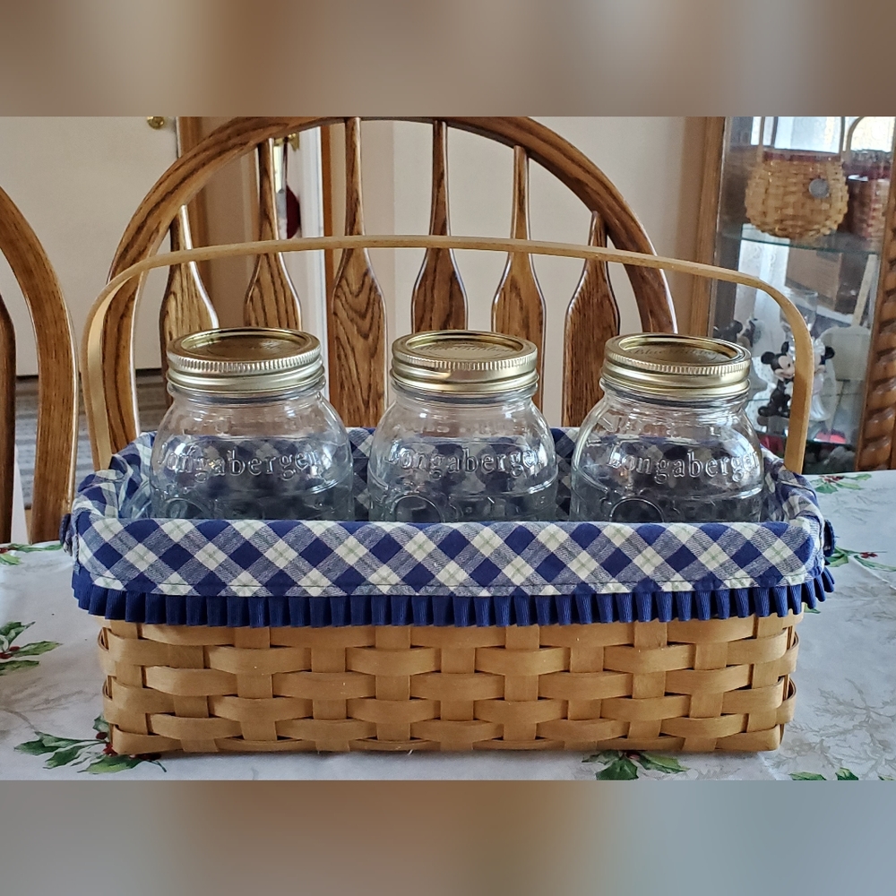 Longaberger Blue Ribbon Canning Combo